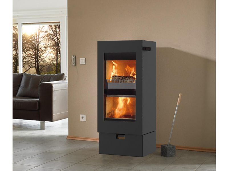 Twinfire woodburning stove